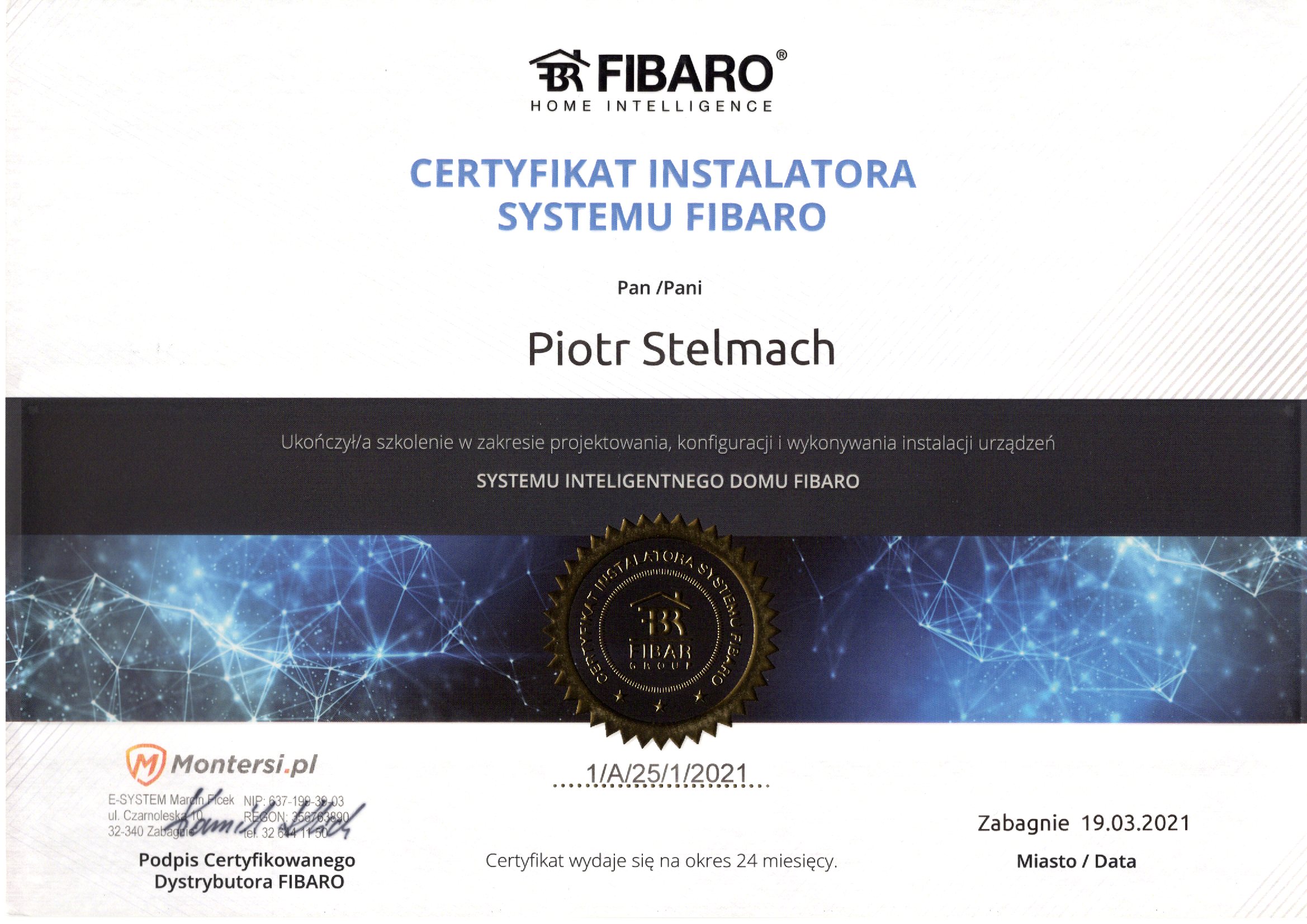 Dokument historyczny: FIBARO — inteligentny dom, 19.03.2021